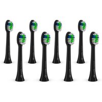 TrueLife Aufsteckbürsten SonicBrush Compact-series heads Standard black 8 pack