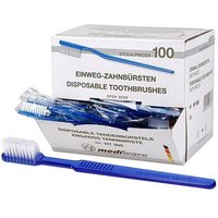 AMPri Zahnbürste Dental PS Einmalzahnbürste ohne Zahnpasta 100 Stück