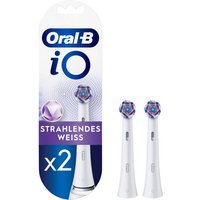 Braun Elektrische Zahnbürste Oral-B Aufsteckbürsten iO Radiant White 2er