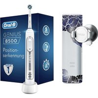 Oral-B Elektrische Zahnbürste Genius 8500 Design Edition - 5 Putz Modi mit Reiseetui