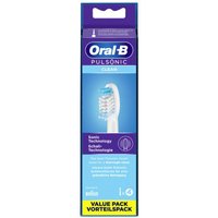 Oral-B Zahnpflege-Set Oral-B Pulsonic Clean Aufsteckbürsten für elektrische Zahnbürste 4 St.